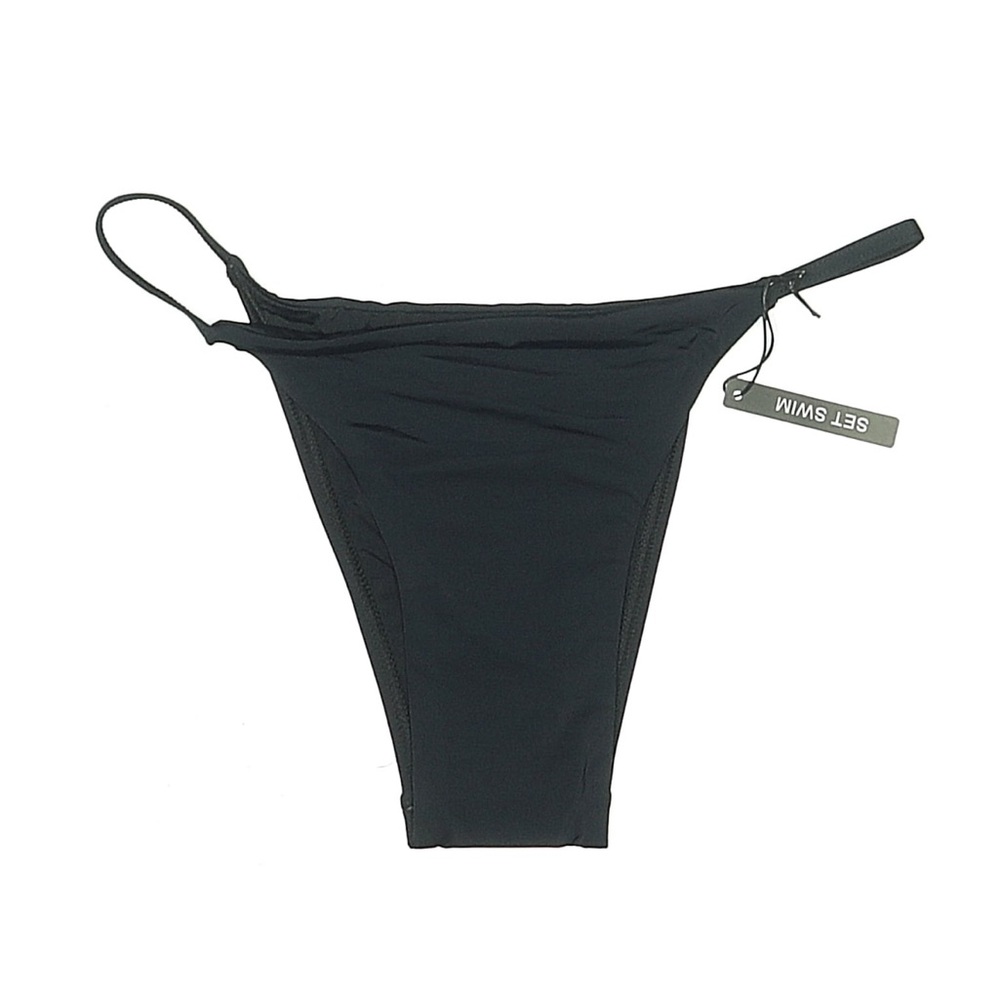 Set Active Black Bikini Bottom